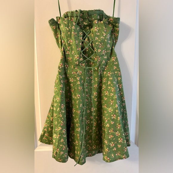 Kimchi Blue Addison Strapless Fit & Flare Mini Dress - Picture 6 of 10